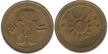 coin China 2 fen 1940