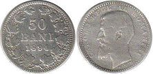 coin Romania 50 bani 1894