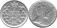 pièce de monnaie canadian old pièce de monnaie 5 cents 1902