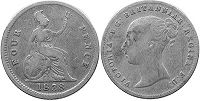 monnaie UK vieille 4 pence 1838