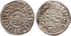 coin Lippe-Detmold 1/24 taler 1608