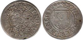 coin Lucerne groschen 1599