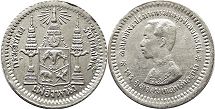 coin Thailand Siam 1 fuang 1876-1900