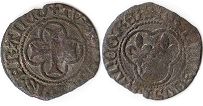 coin France denier no date (1515-1540)