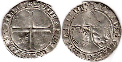 coin Flanders Double gros no date (1409)