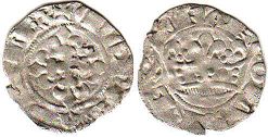 coin France double denier 1322