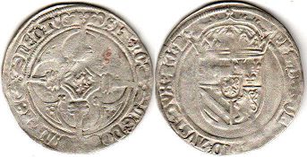 coin Burgundian Netherlands stuver no date (1496-1499)