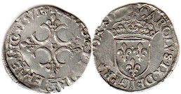 coin France sol 1571