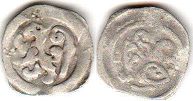 Münze Passau Pfennig kein Datum (1370-1440)