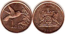 coin Trinidad and Tobago 1 cent 2010