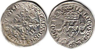 coin France douzain 1549