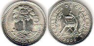 coin Guatemala 5 centavos 2000
