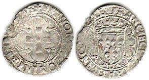 coin France douzain 1541