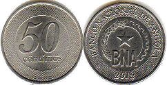 coin Angola 50 centimes