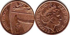 monnaie UK 1 penny 2011