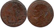 moneta Italy 1 centesimo 1915