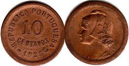 coin Portugal 10 centavos 192