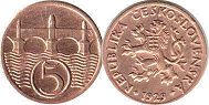 coin Czechoslovakia 