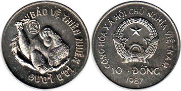 coin Viet Nam 10 dong 1987