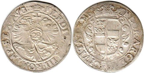 Münze Emden 28 stuber (gulden) kein Datum (1637-1657)