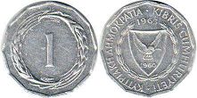 coin Cyprus 1 mil 1963