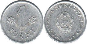 coin Hungary 1 forint 1952