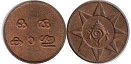 coin Travancore 1cash no date (1938-1949)