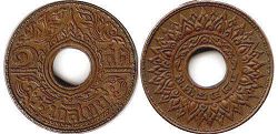 coin Thailand 1 satang 1941