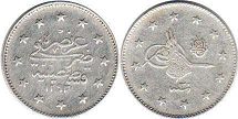 coin Turkey - Ottoman 2 kurush 1905