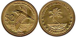 coin Cocos Keeling 2 dollars 2004
