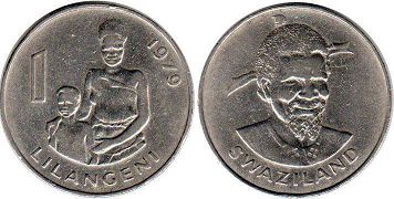 coin Swaziland 1 lilangeni 1979