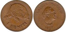 coin Tonga 1 seniti 1967 
