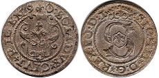 coin Riga solidus 1590