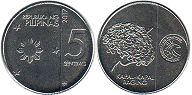 coin Philippines 5 sentimo 2017