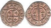 coin Lorraine obole no date (1608-1624)