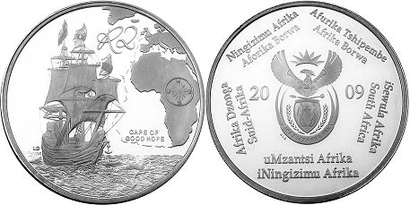 coin South Africa 2 rand 2009