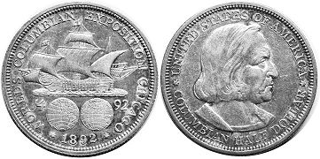 US coin 1/2 dollar 1915 COLUMBIAN EXPOSITION