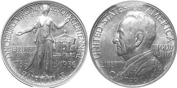 US coin 1/2 dollar 1936 LYNCHBURG