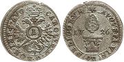 Münze Augsburg 1 kreuzer 1726