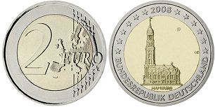 Bundesrepublik Deutschland Münze 2 euro 2008