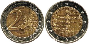 Austrijska kovanica 2 euro 2005