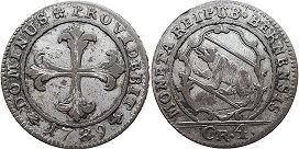 coin Bern 1 batzen 1789