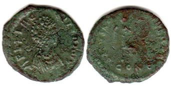 moneta Impero Romano Aelia Flaccilla