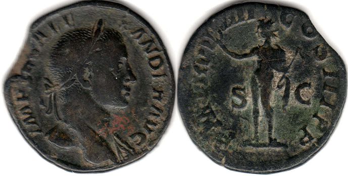 moneta Impero Romano Severo Alessandro Sesterzio