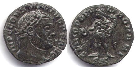 moneta Impero Romano Costanzo Cloro