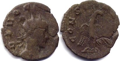moneta Impero Romano Claudio II Gotico antoninianus