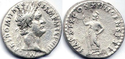 moneta Impero Romano Domiziano denario 