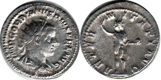 moneta Impero Romano Gordiano III Antoniniano
