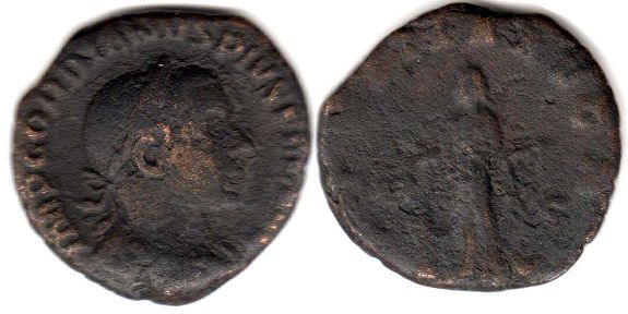 moneta Impero Romano Gordiano IIIas