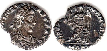 moneta Impero Romano Onorio